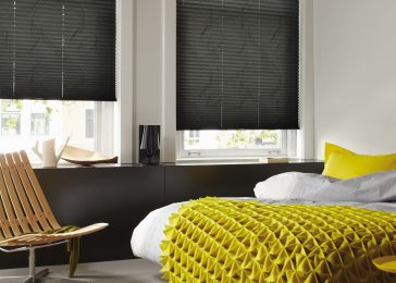 Luxaflex raamdecoratie in het donker