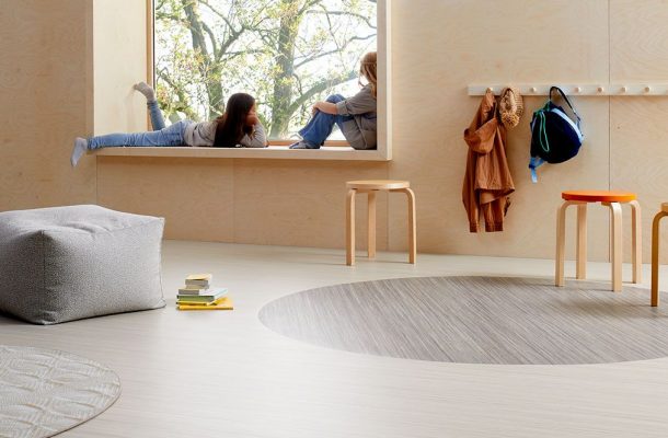 Marmoleum striato combinatie