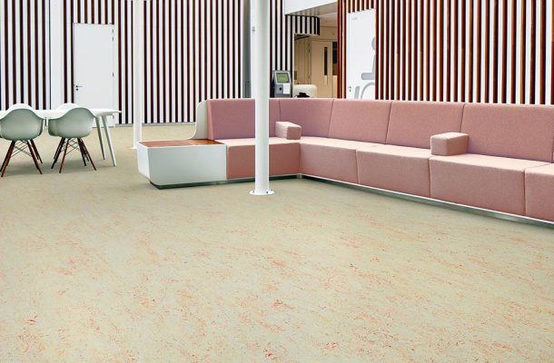 Marmoleum Splash fruit punch