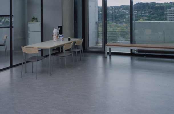 marmoleum concrete