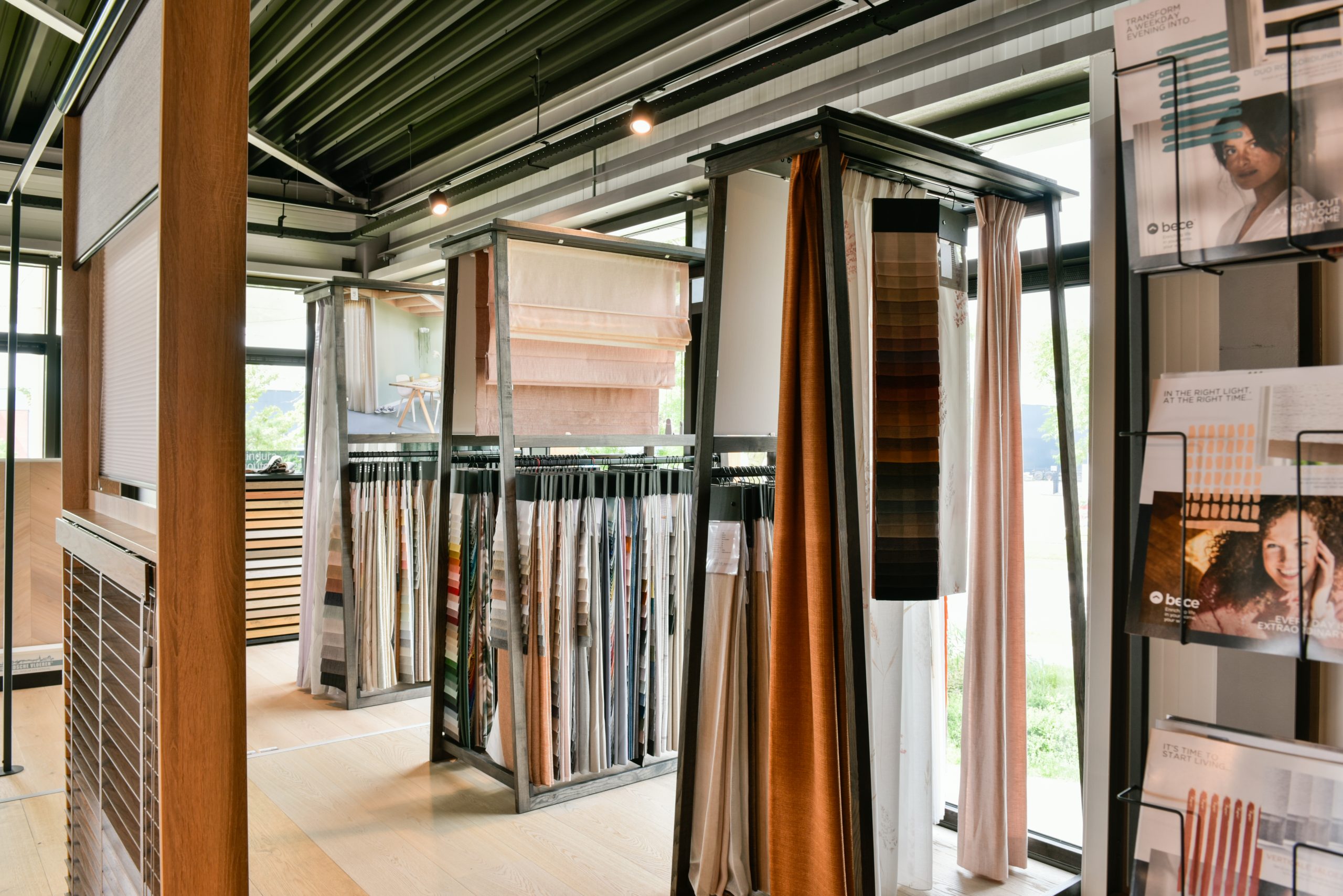 modules BeCe premium dealer raamdecoratie en gordijnen