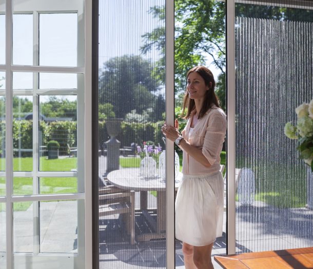 Plisse hordeur op maat van Unilux