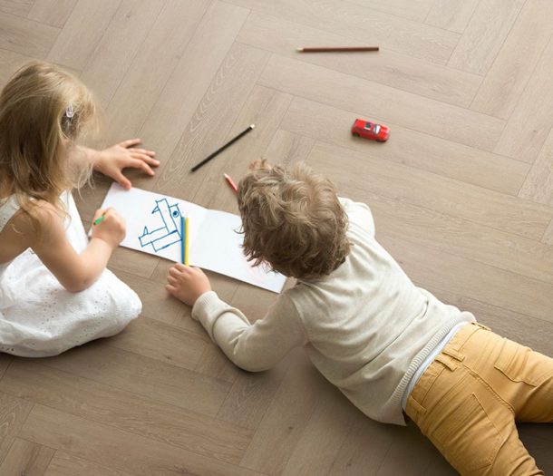 Vloerverwarming en pvc vloer laten leggen