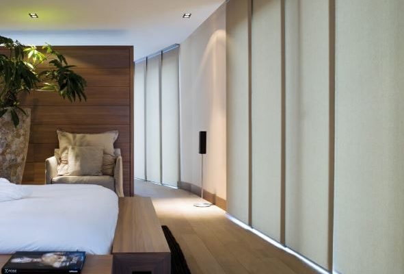 Paneelgordijnen voor een strakke uistraling