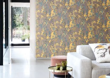 Masureel behang woonkamer