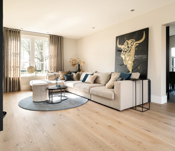 PVC vloer rechte planken