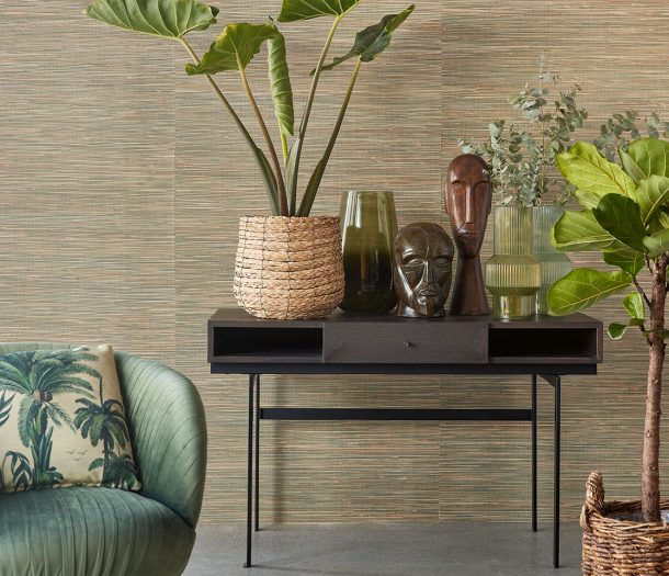 Eijffinger natural wallcoverings structuurbehang woonkamer