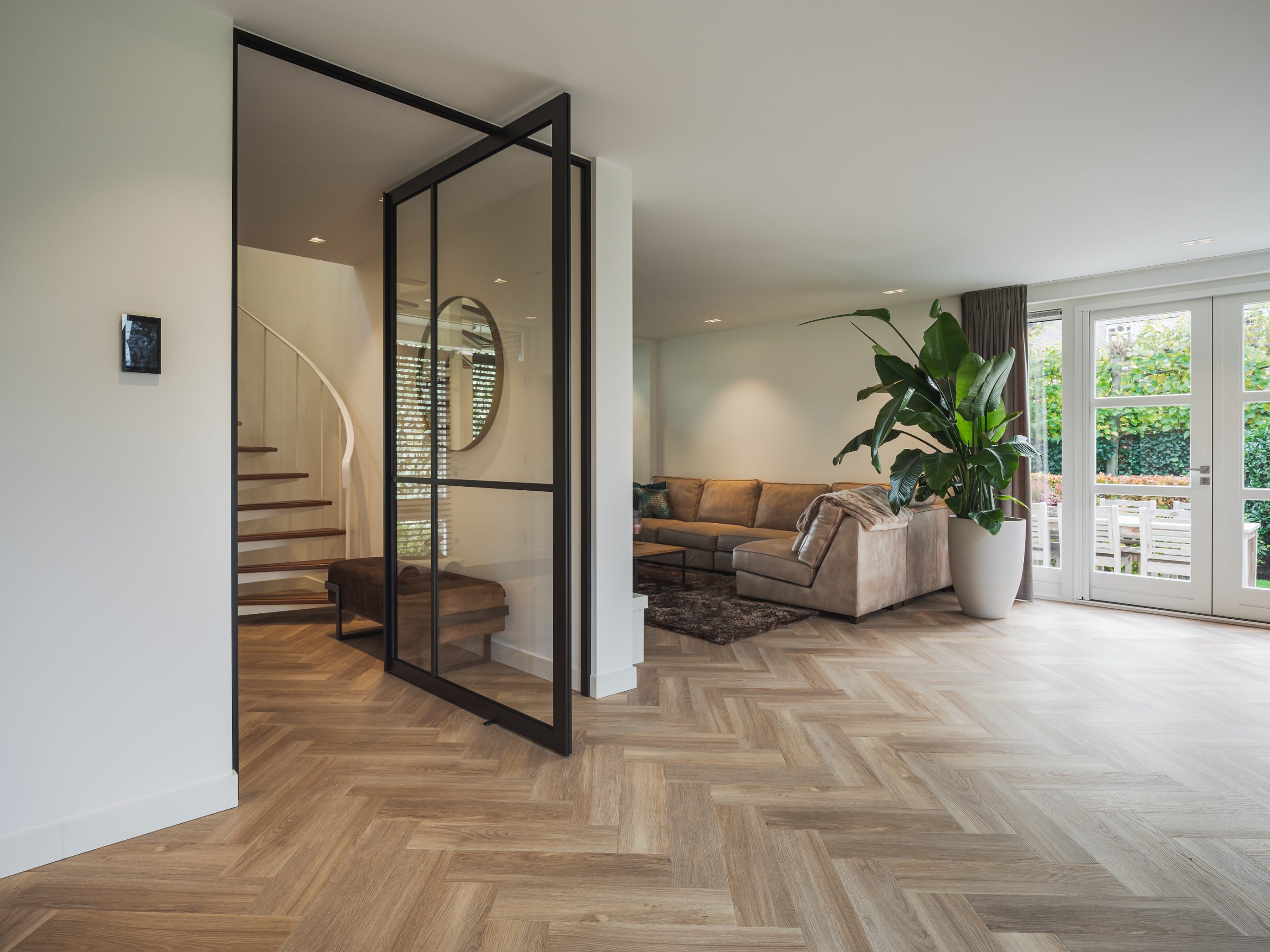 Brede visgraat pvc-vloeren