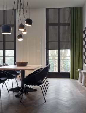 Reinigingsdienst voor raamdecoratie