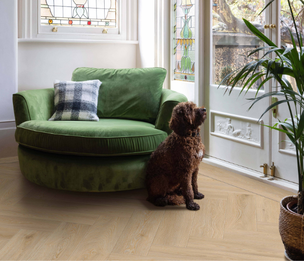 Moduleo Galtymore Oak visgraatvloer