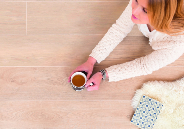 Ingefreesde vloerverwarming