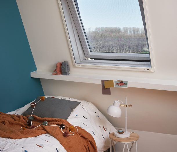 Luxaflex raamhor slaapkamer