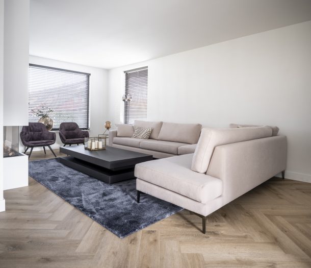 Vloer – pvc – therdex – donker hout – liggend – visgraat – houtlook – woonkamer (2)