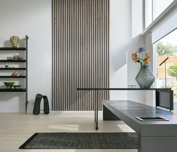 Wandpanelen – Heditex – Acoustic Sense – licht – bruin – 7033 Acoustic-Sense Ambiente R02 – vierkant