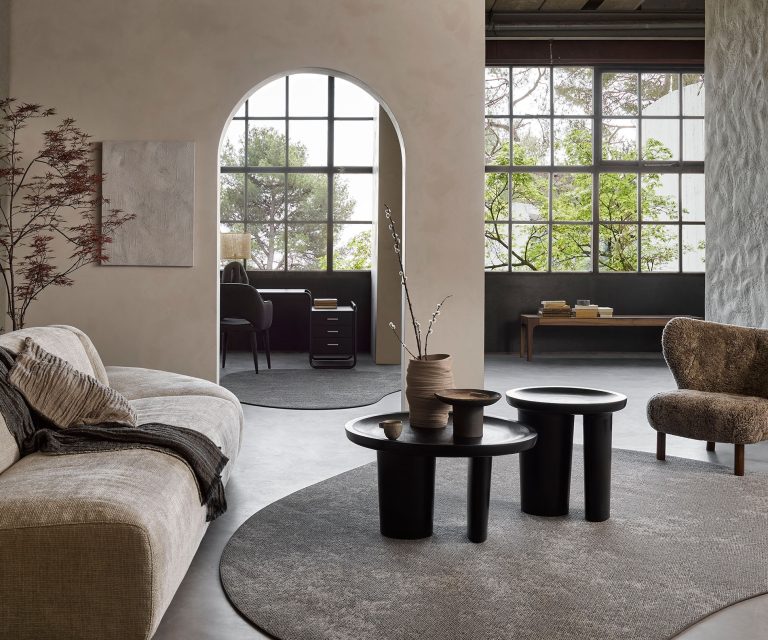 Karpet – Desso Canvas Weave- sfeerfoto – woonkamer – liggend