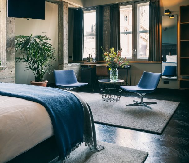 Combineer wollen vloerkleden met elkaar slaapkamer