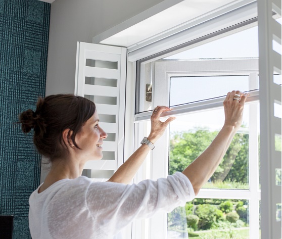 rolhor voor draaikiepraam van Unilux