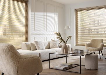 Horizontale jaloezieen - Sunway - bruin - woonkamer - liggend