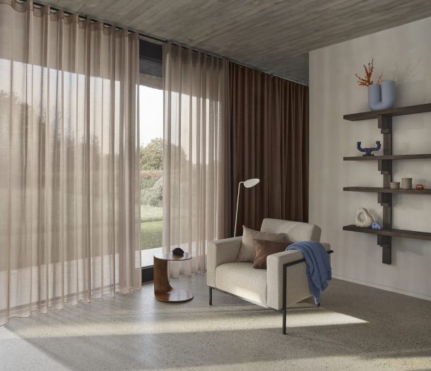 Inbetween – de Ploeg – Ebben – oud roze – woonkamer – vierkant