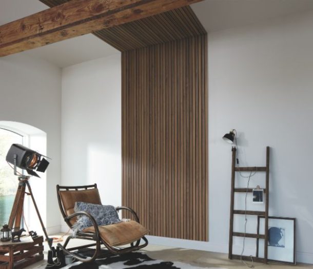 Wandpanelen voor muur en plafond geven een fijne akoestiek in je kamer