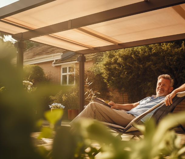 Veranderoverkapping van Suncircle bij de Woonspecialist